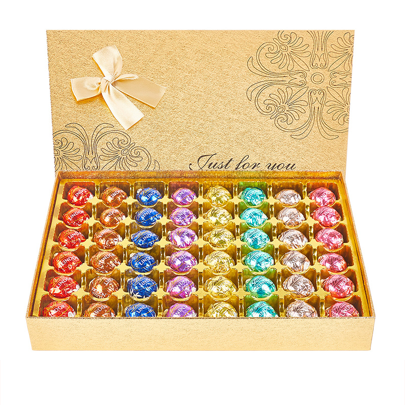 Lindt Swiss Lindt Swiss Lighty Care Ball Chocolate Candy Gift Box 520 to give a boy and girlfriend birthday present