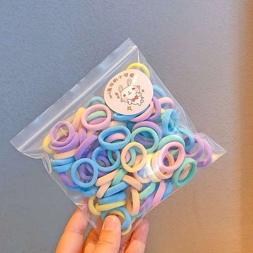 Детское маленькое безвредное полотенце, резинка, заколка для волос, не повреждает волосы