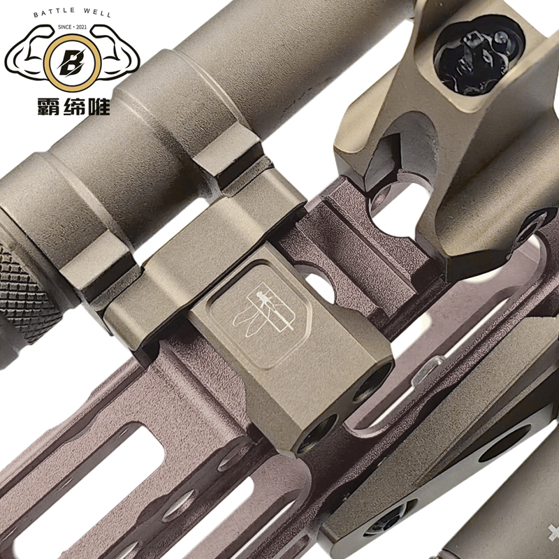 High-Quality Cnc Aluminum Alloy Suitable for M300/M600/V2 Series Flashlight Base Dragonfly Flashlight Base Bracket