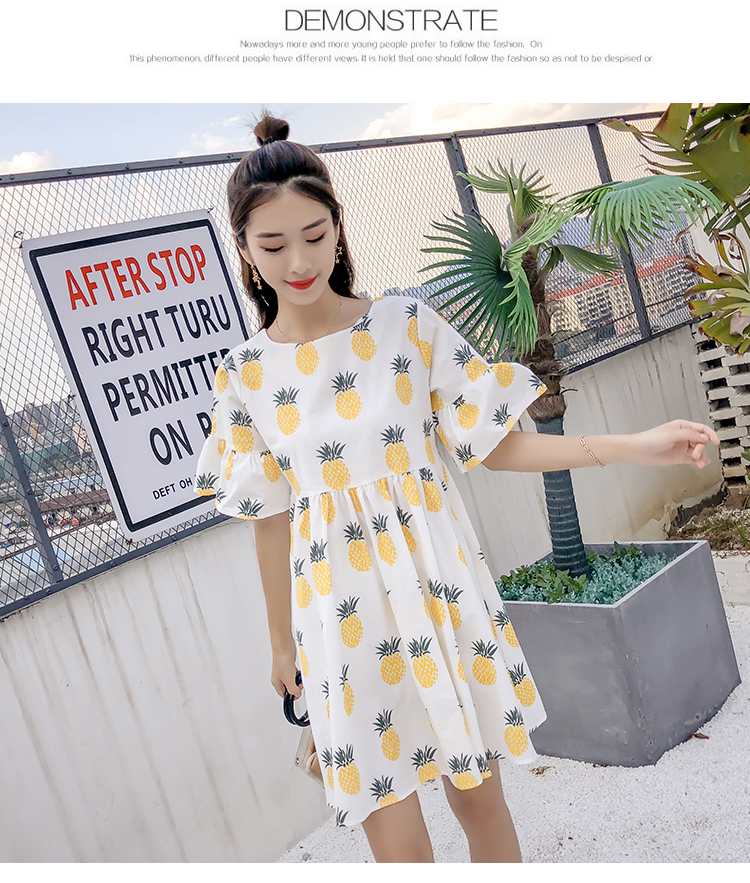 Nữ sinh 2019 váy mới mùa hè váy nhỏ tươi mới học sinh trung học cơ sở Hàn Quốc phiên bản váy cổ tích lỏng lẻo - Sản phẩm HOT áo kiểu nữ hàn quốc cao cấp