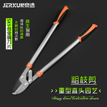 Branch shears Beijing selection pruning shears strong rough shears garden fruit trees big scissors tree shears long handle pruning scissors