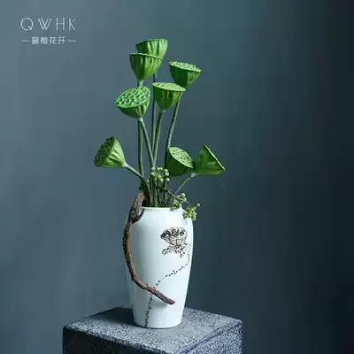 Simulation Lotus Lotus Lotus meditation Buddha for fake flowers home living room decoration Flower Hotel clubhouse retro decoration decoration