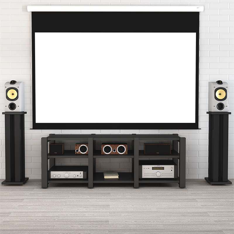 Video cabinet power amplifier rack power amplifier cabinet equipment TV cabinet sound cabinet lengthened double machine position three-machine position cinema