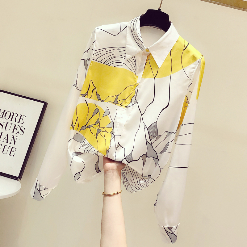 Drapey Shirt for Women 2026 New Long-Sleeve Design Niche High-End Color-Blocking Fashion Heavyweight Premium Shirt