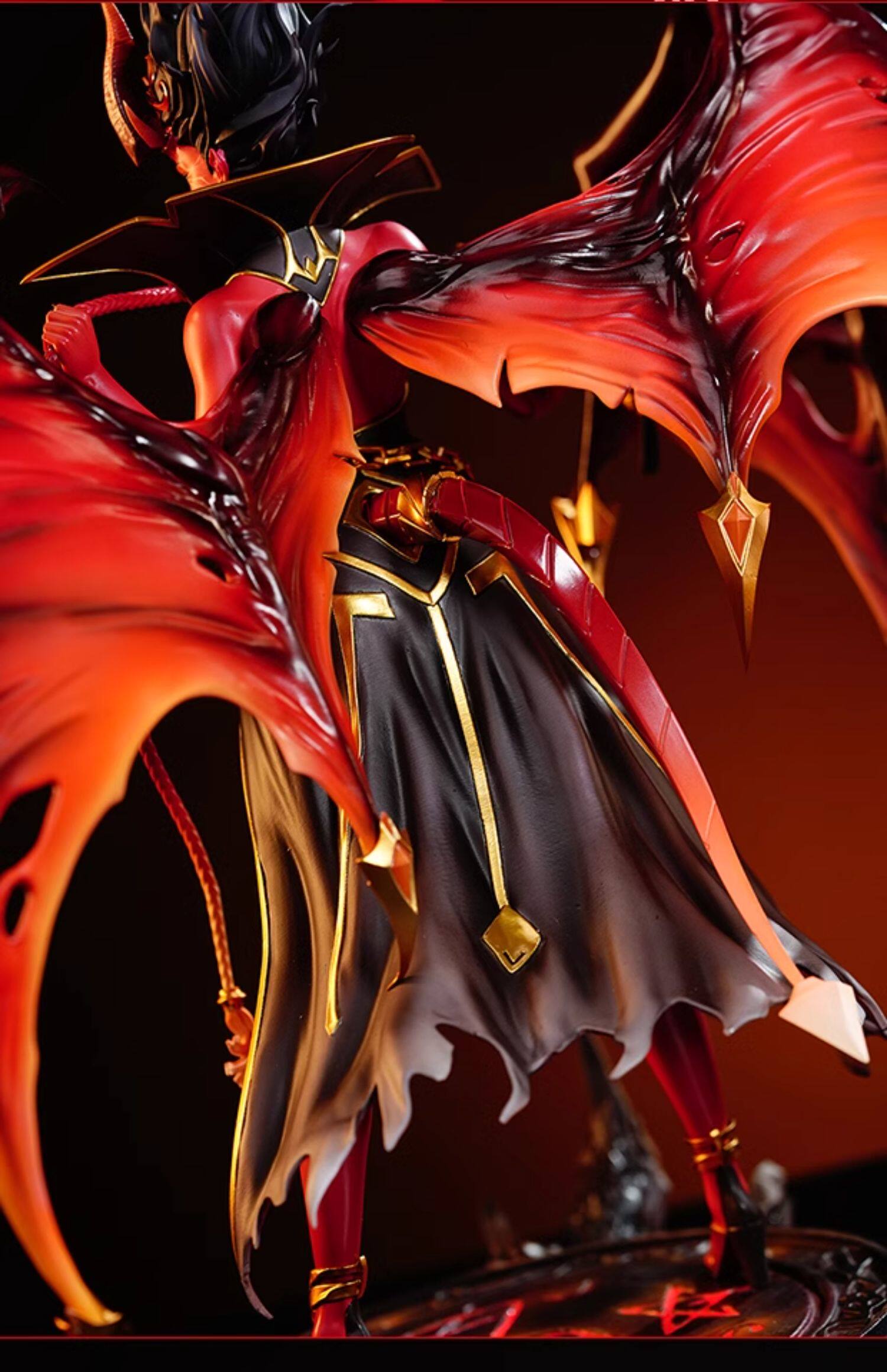 DOTA2 Preorder Queen of Pain 1 7 Statue Handmade Model with Light