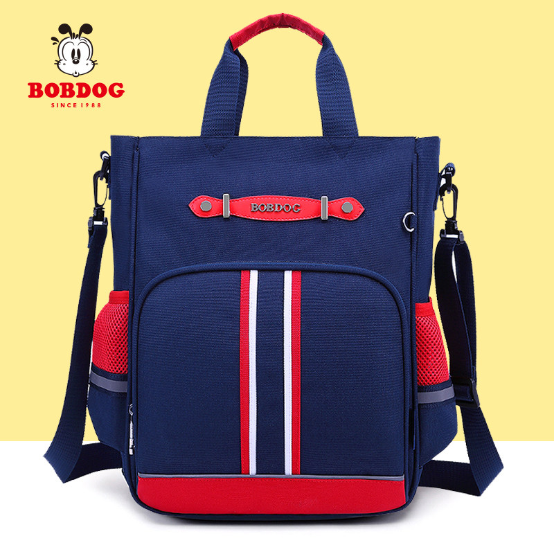 Babu Bean Elementary School Students Tutorial Bag Middle School Students Handbag Book Bag Women Children Supplement Class Bag Single Shoulder Bag Inclined Satchel Bag