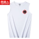 Nam Cực Nam phiên bản Hàn Quốc của áo vest nam rộng trẻ trung mùa hè cotton in áo thun thể thao không tay áo thun - Áo vest cotton áo lông vũ