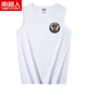Nam Cực Nam phiên bản Hàn Quốc của áo vest nam rộng trẻ trung mùa hè cotton in áo thun thể thao không tay áo thun - Áo vest cotton áo lông vũ