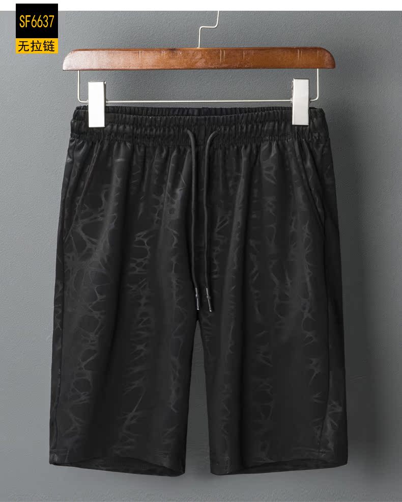 Quần short nam cực xu hướng mùa hè 5 quần 5 quần giản dị mùa hè quần nam quần quần nam - Quần tây thường quần tây âu