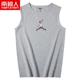 Nam Cực Nam phiên bản Hàn Quốc của áo vest nam rộng trẻ trung mùa hè cotton in áo thun thể thao không tay áo thun - Áo vest cotton áo lông vũ