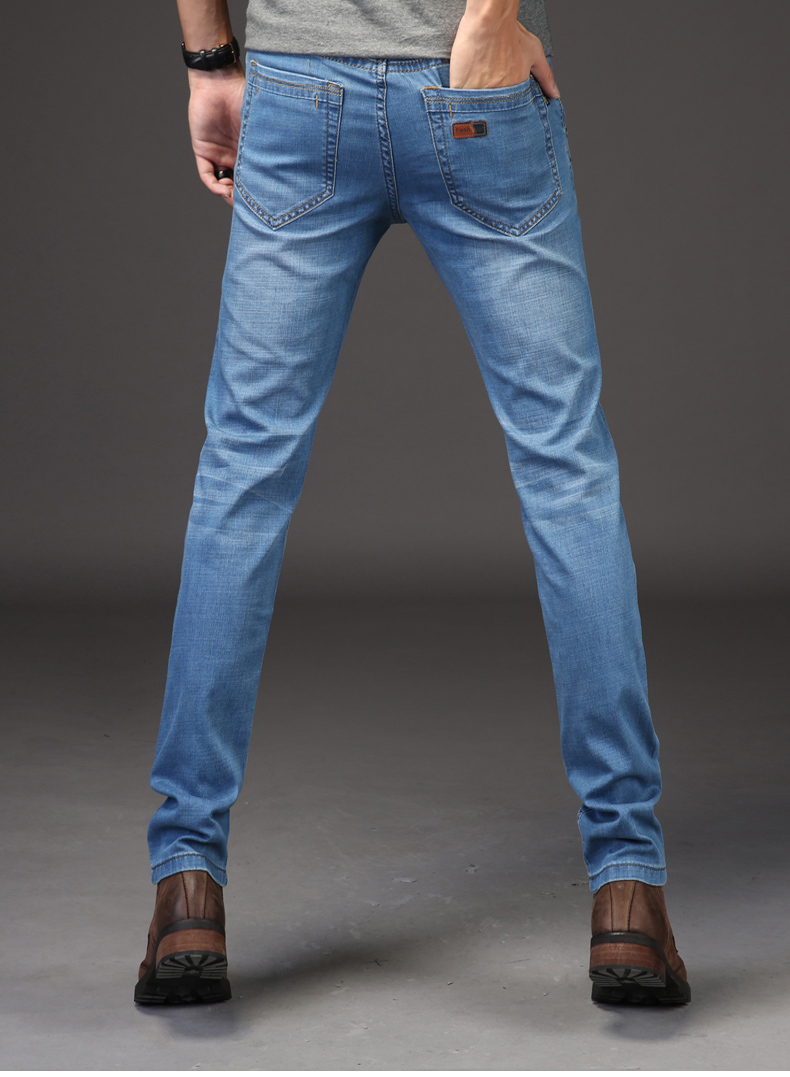 Nam Cực 2018 quần jeans nam mùa thu đông quần jogger nam