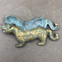 Ancient play miscellaneous tiger Wfu token Colias small number two halves a pair of prices