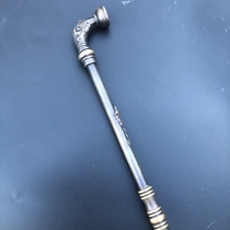 Tobacco pot smoking set super long cigarette rod old-fashioned cigarette bag nostalgic object home craft ornament cigarette rod