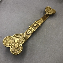 Ancient Play Miscellaneous Dragon Phoenix Ruyi Pendulum Pieces Home Craft Decorations Retro Bronze Ware