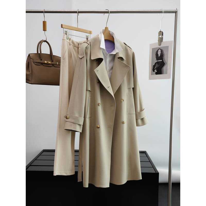 Premium Limited Edition 50% off Urban Rhythm | British Style Double-Breasted Lapel Trench Coat for Women `Pay1W010 Premium Limited Edition 50% off Urban Rhythm | British Style Double-Breasted Lapel Trench Coat for Women `Pay1W010