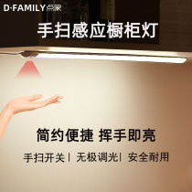 Ultra-thin smart hand sweep induction cabinet light led Cabinet light with long bar wine cabinet cable display cabinet light bar