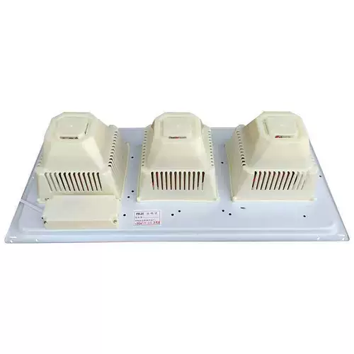 Юба интегрированный потолок Три легкого отопления, взрыв -Проницаемый водонепроницаемый синий лучевой пузырь для обогрева