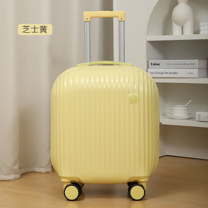 18-inch trolley case INS female student cute universal wheel luggage light children's box boarding case travel box