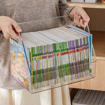 Desk finishing artifact Japanese bookshelf desktop shelf student small bookcase storage large capacity multi-layer