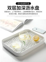 Tea plate household 2021 set home with miniature modern retro - style miniature refined Nordic style