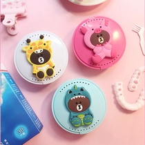 Orthodox dental corrector packing box holder box carrying invisible dental box containing box