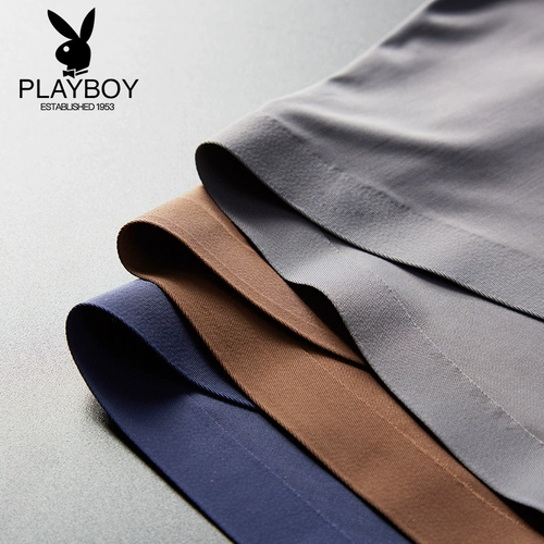 Playboy, шелковые летние трусы, дышащие тонкие штаны