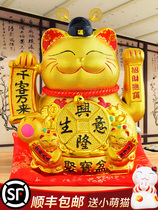 Cash Cat Swing Piece Automatic Rocking Hand Living Room Home Cashier Silver Table Golden Ceramic Hair Chaecat Small CUHK Opening Ceremony