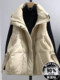 Down vest for women 2026 new autumn and winter warm thickened white duck down Korean style vest waistcoat outer vest jacket
