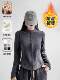Slim sweatshirt 2026 autumn and winter new style jacket fleece jacket with velvet lining and thickened warm polar fleece jacket