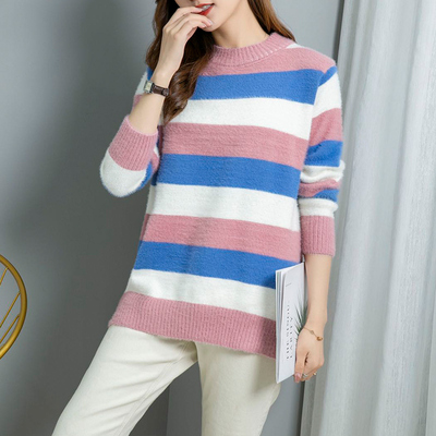 秋冬季针织毛衣女装时尚百搭简约修身