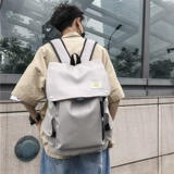 Tide, вместительный и большой полиуретановый модный трендовый школьный рюкзак для путешествий, сумка через плечо, подходит для студента