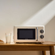 lò nướng bánh mì gia đình Lò vi sóng Crwb01b nhỏ đa chức năng mini bàn xoay retro cơ mới 20l - Lò vi sóng giá lò nướng