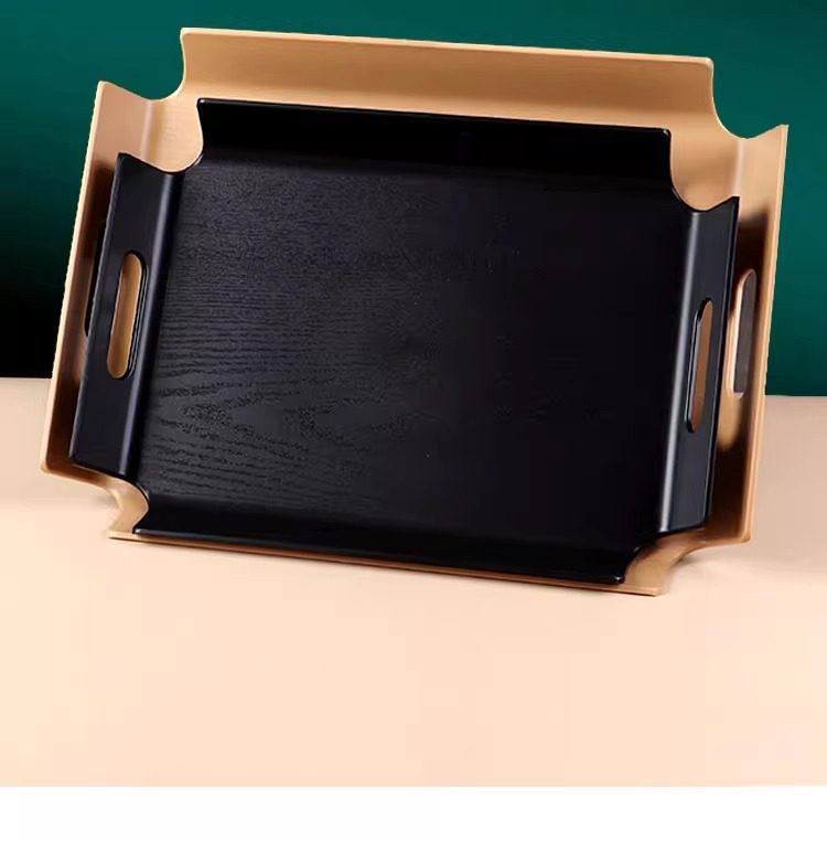 上菜托盘长方形餐厅端菜专用防滑餐盘商用酒店长方形托盘餐饮托盘详情13