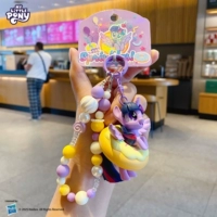 Оригинальная пони, пончик, подвеска с бусинами