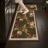 Ретро элитный нескользящий ковер, стираемый одноразовый коврик для домашнего использования, в американском стиле, хорошо впитывает воду