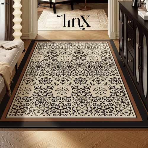 Ретро ковер, стираемый одноразовый нескользящий коврик, в американском стиле, изысканный стиль