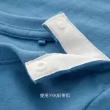 Детская хлопковая летняя футболка с коротким рукавом, детская одежда