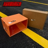 Nike, оранжевая акриловая спортивная обувь, стенд, туфли