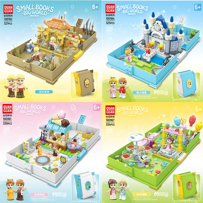 Folding constructor for ice cream, sweet smart toy, Birthday gift