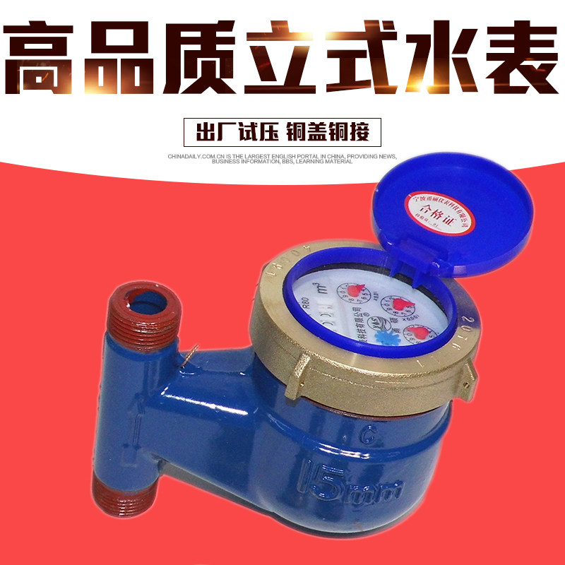 Купить Водосчетчик Вертикальный счетчик воды под впускным на роторно ...