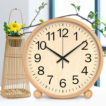2025 New Model Table Clock for Living Room Home Use, Display-Style Ornament, Desktop Clock, Large Pendulum Clock, Tabletop Clock