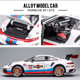 911GT3 racing alloy model car sports car track version children's toy car 1 24 ornaments simulated car model