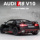1:24 Audi R8 имитационная модель автомобиля из сплава для мальчиков подарок на день рождения коллекция игрушечных автомобилей украшение модели автомобиля mini 1