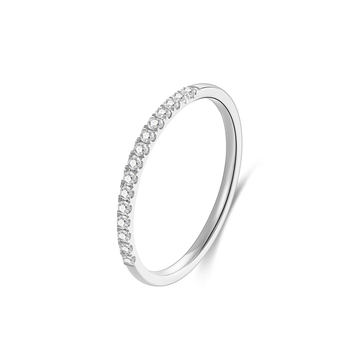 Tiff star diamond platinum pt950 small fresh row ring