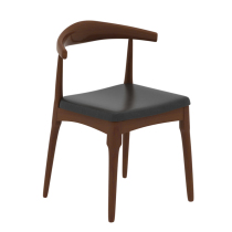 Solid wood dining chair chair Nordic home chair president yi computer chair niu jiao yi study chair office chair