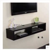 TV set top box frame shelf shelf   solid wood   wall frame CD frame