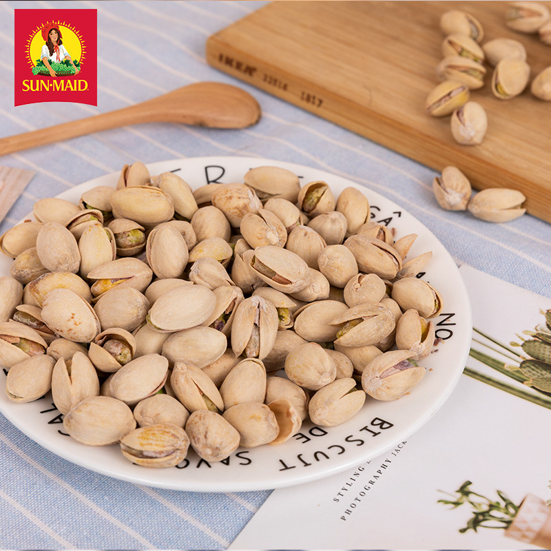 美国进口 SUNMAID 阳光少女 盐焗开心果 150g*5件 多重优惠折后￥39包邮包税 可领多张券