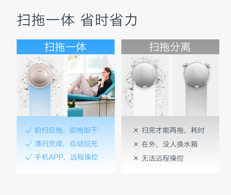 Robot quét Cobos Jin Rui về nhà tự động sạc lại quét và quét máy lau chùi - Robot hút bụi mua máy hút bụi