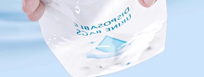 Emergency Disposable Urinal Bag for Men and Women, Children's Urinal, Travel Essential, Portable Long-Distance Traffic Jam Toilet