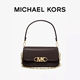 MICHAELKORS 파커 여성용 미디엄 겨드랑이 골드 파우치